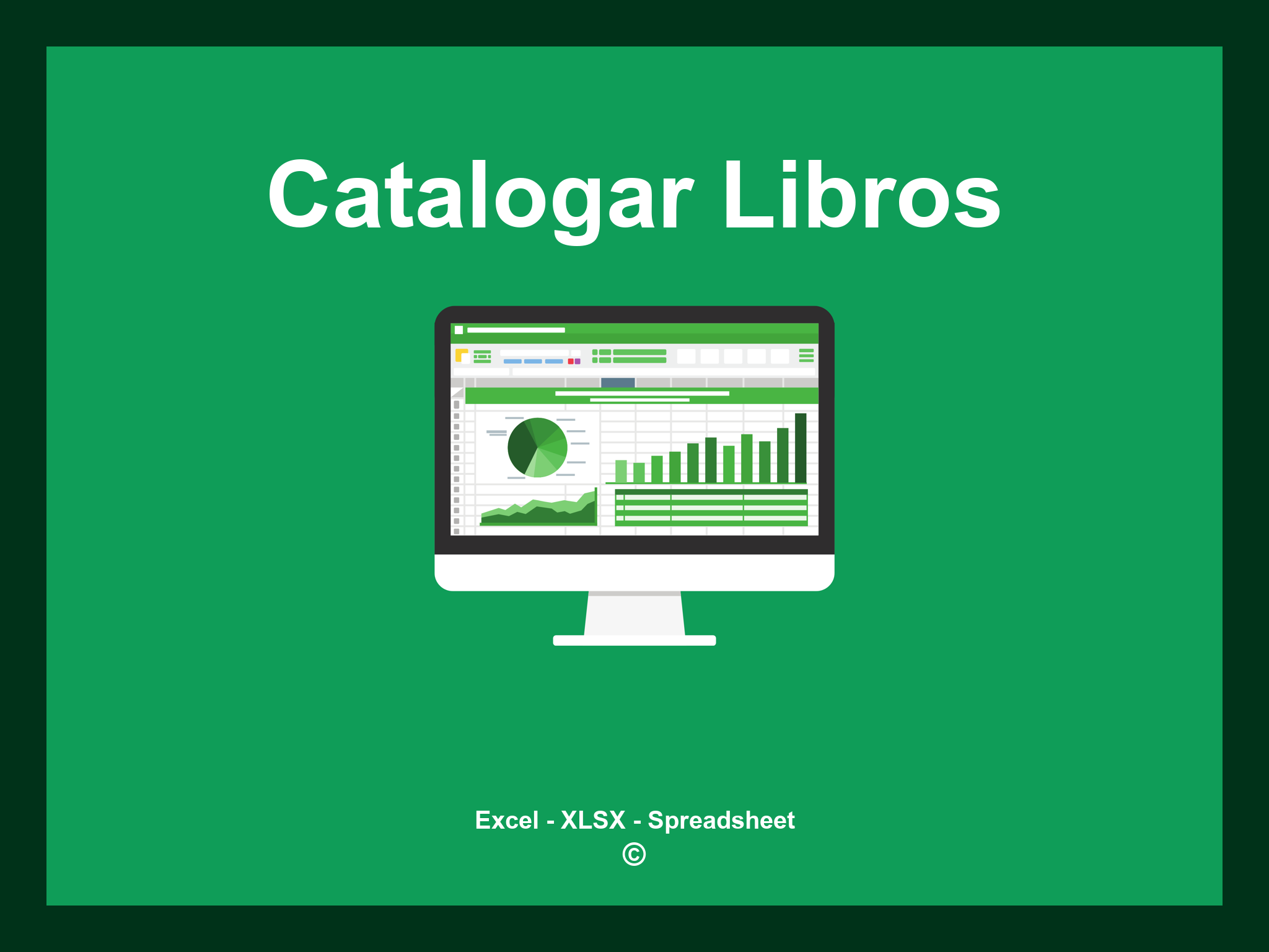 Plantilla Excel Catalogar Libros