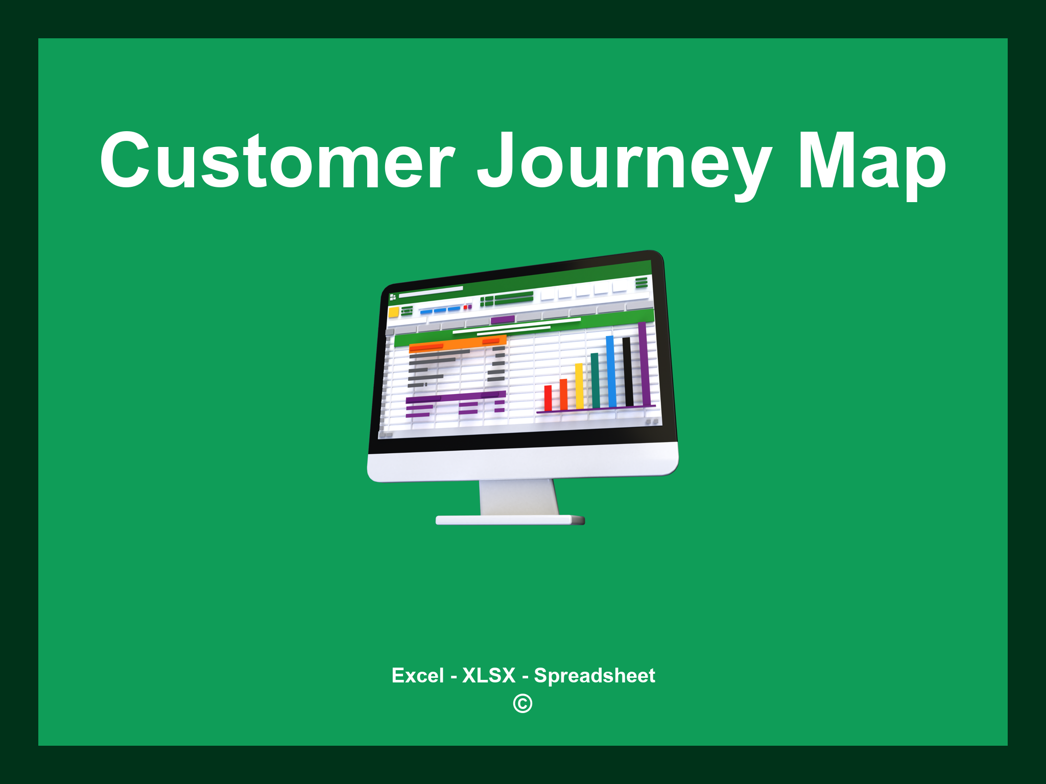 Plantilla Customer Journey Map Excel