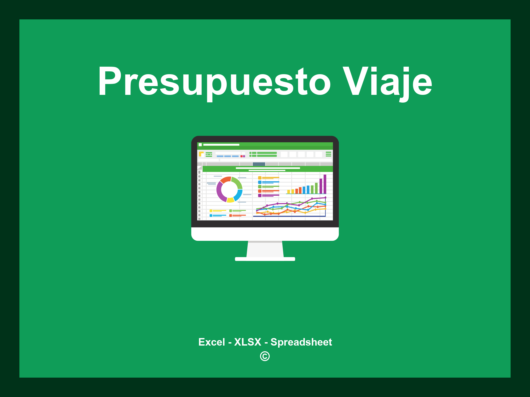 Plantilla Excel Presupuesto Viaje